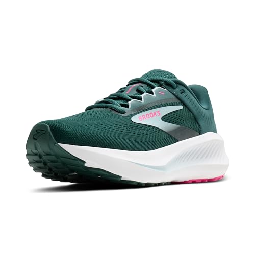 Brooks Women’s Anthem 8 Neutral Running Shoe - Atlantic Deep/Skyway/Pink - 8.5 Medium