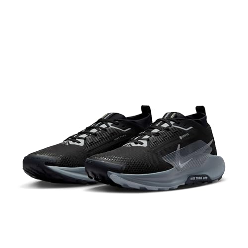 Nike Mens Pegasus Trail 5 Gore-TEX Black/Wolf Grey/Cool Grey/Anthracite 7.5 Medium
