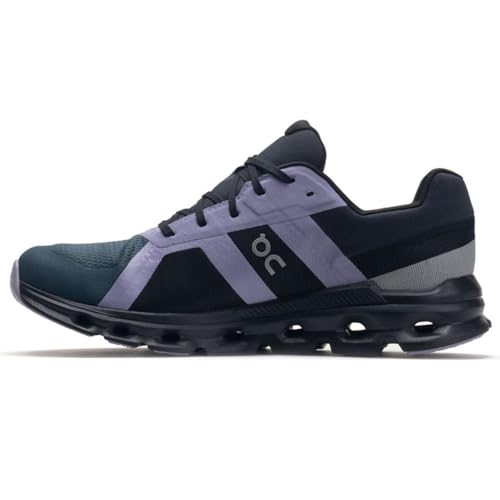 On Mens Cloudrunner Waterproof Textile Synthetic Stone Black Trainers 9 US
