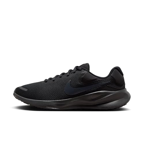 Nike Revolution 7 Running Shoes Men, Black/White, 12 - product image