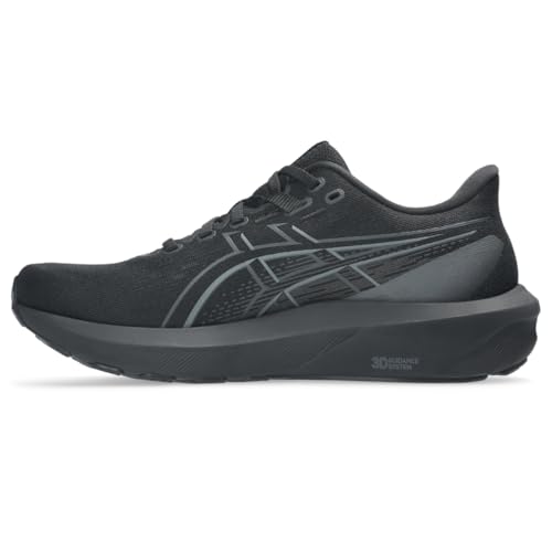 ASICS Women's GT-1000 15 Running Shoes, 8.5, Black/Black