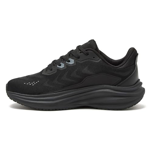 HI-TEC Resist SR Mesh Black Non Slip Work Shoes for Men, Comfortable Water Resistant Mens Food Service Sneakers, Medium and Wide Width - Black, 10.5 Medium