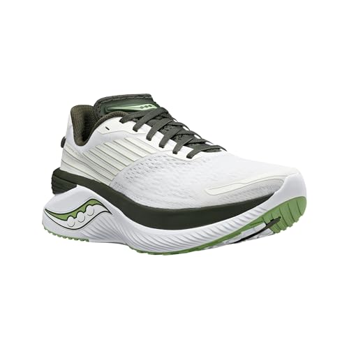 Saucony Men's Endorphin Shift 3 Sneaker, White/Umbra, 11.5