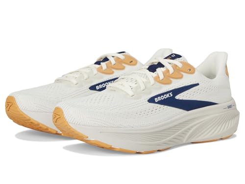 Brooks Men's Ghost 17 Coconut/Moonbeam/Blue 7.5 Medium