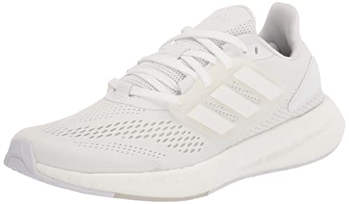 adidas Women's Pureboost 22 Running Shoe, White/White/Crystal White, 7.5