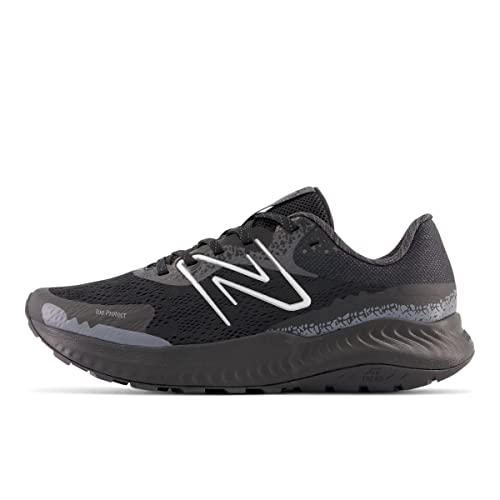 Men's New Balance DynaSoft Nitrel v5 Trail Shoes in Black/Black alternate view 10