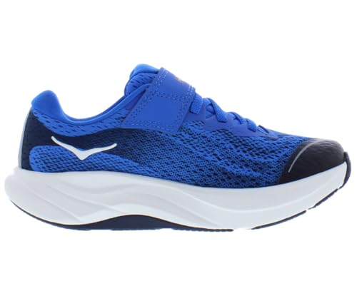 Hoka Unisex Rincon 4 (Little Kid) Electric Cobalt/Varsity Navy 11 Medium - alternate view 2