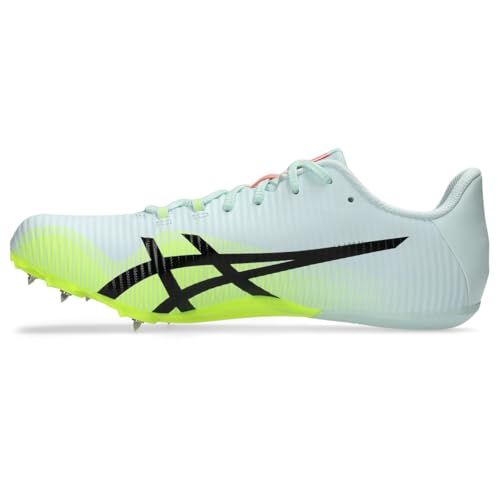 ASICS Unisex Hypersprint 8 Track & Field Shoe, 10M / 11.5W, Soothing SEA/Black