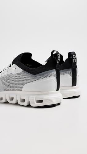 On Men's Cloud 6 Versa Sneakers, White/Black, 11 Medium US