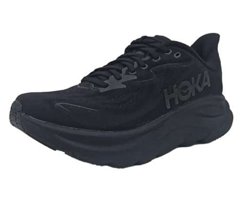 HOKA Clifton 10 Womens Shoes Size 8, Color: Black/Black - product image