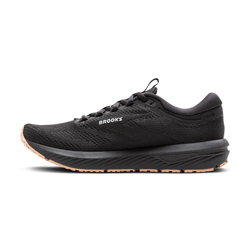 Brooks Men’s Revel 7 Neutral Running Shoe - Black/Black - 13 Medium