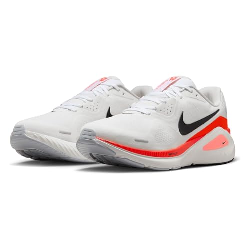 Nike Men's Structure 26 White/Black/Bright Crimson/Photon Dust 11 Medium