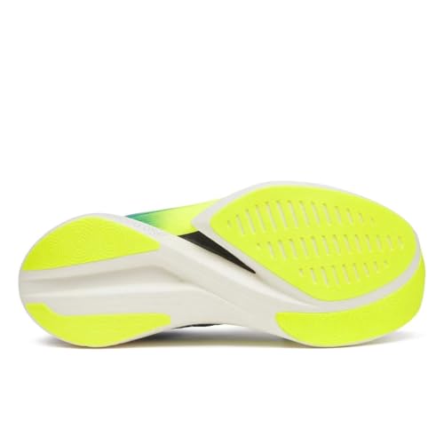 Saucony Unisex Endorphin Elite 2 Road Running Shoe, Lapis/Citron, 11 Men/ 12.5 Women