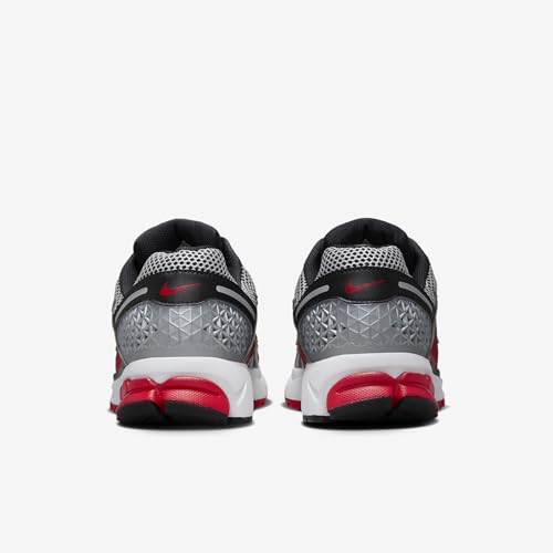 Nike Zoom Vomero 5 Men's Shoes (HV0926-095, Metallic Silver/University Red/White/Black) Size 10.5