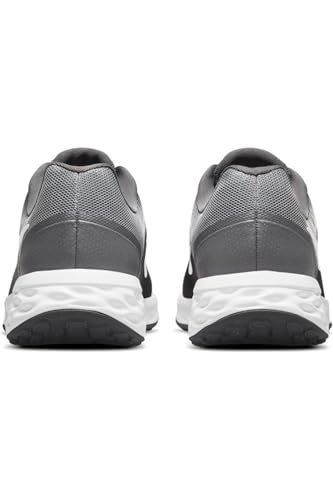 Nike Revolution 6 Men's Road Running Shoes (Iron Grey White Smoke Grey, US Footwear Size System, Adult, Men, Numeric, Medium, 10)