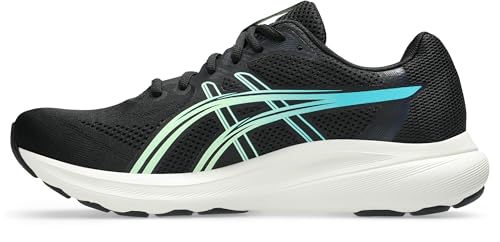 ASICS Men's Gel-Contend 10 Running Shoes, Black Illuminate Yellow, 11 US