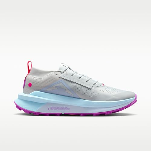Nike Zegama 2 Men's Trail Running Shoes (Photon Dust/Glacier Blue/Hyper Pink/Hydrogen Blue) Size 13 - alternate view 3