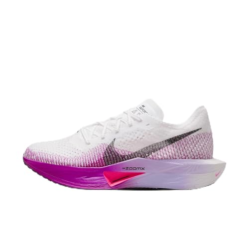 Nike Vaporfly 3 Women's Road Racing Shoes (DV4130-104, White/Vivid Purple/Purple) Size 7