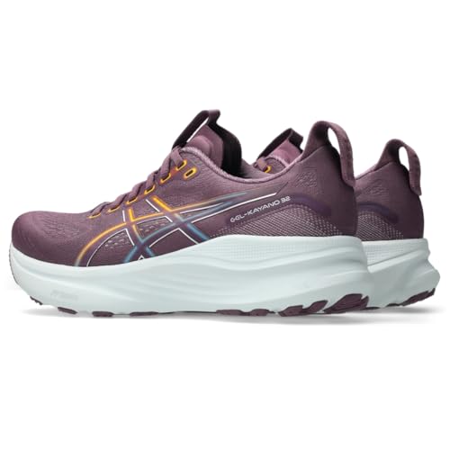 ASICS Women's Gel-Kayano 32 Running Shoes, 10, Velvet Purple/SABA Blue