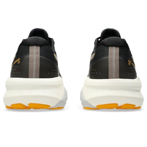 ASICS Men's GT-4000 4 Running Shoes, 12, Black/Amber