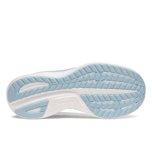 Saucony Women's Ride 18 Sneaker, Cloud/Dream, 10