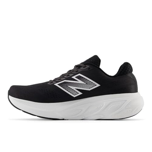 New Balance Men's Fresh Foam X 880 V15 Running Shoe, Black/White/Reflection, 9 M
