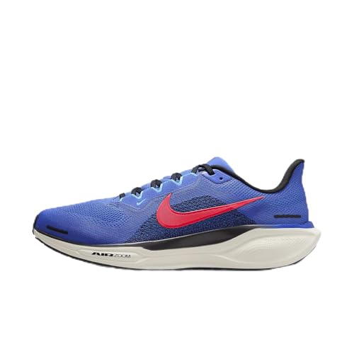 Nike Pegasus 41 FD2722 Men's Road Running Shoe, Astronomy Blue Hot Punch Black, 11 US