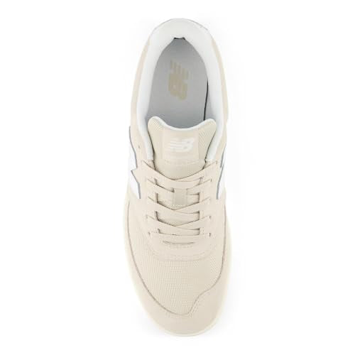 New Balance Men's 080 Court Sneaker, Timberwolf/Nb 103 White, 10