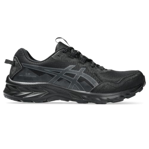 ASICS Men's Gel-Venture 10 Running Shoes, 15, Black/Graphite Grey