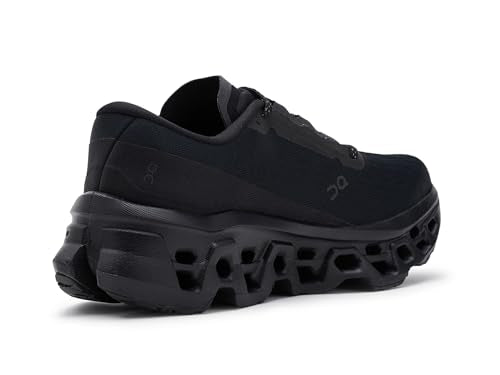 On Women's Cloudmonster 3 Sneaker, Black/Black, 8