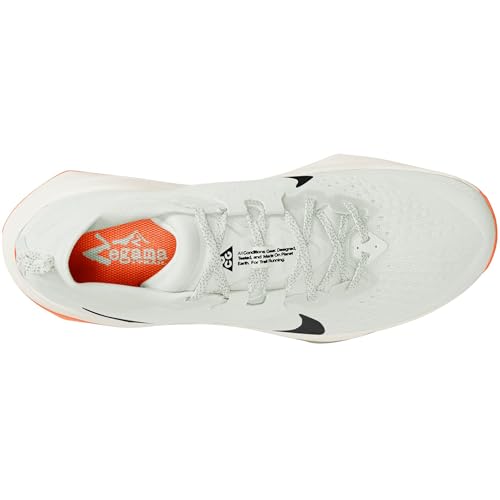 Nike Men's ACG Zegama, White/Black/Phantom/Orange, 8 Medium US - alternate view 3