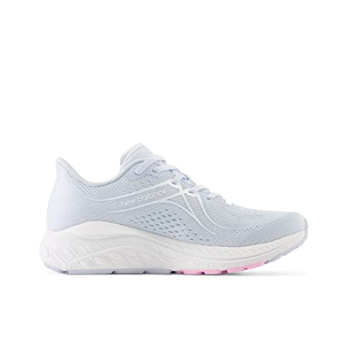 New Balance Kid's Fresh Foam X 860 V13 Running Shoe, Moon Dust/Neon Pink, 6.5 Medium US