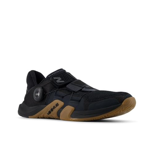 New Balance Men's Minimus TR V2 BOA Cross Trainer, Black/Phantom/Gum 020, 11 M