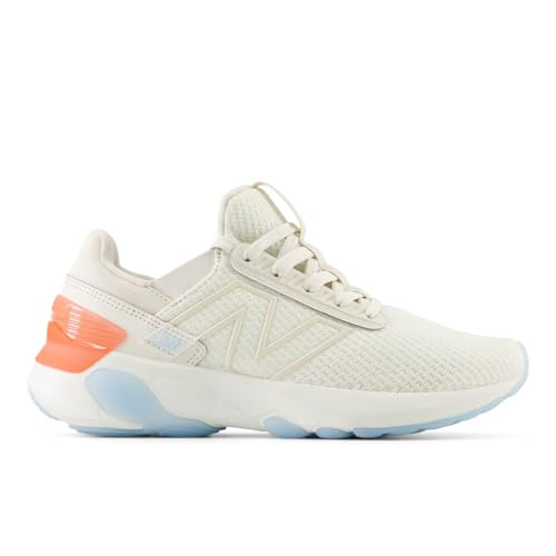 New Balance Women's Fresh Foam X 1440 V1 Running Shoe, Sea Salt/Linen/Gulf Red, 9.5 M