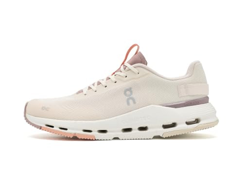 On Women's Cloudnova Form 2, Oyster/Ivory, 9.5 Medium US