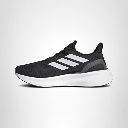 Adidas Women's Pureboost 5, Black/White/Grey, 8