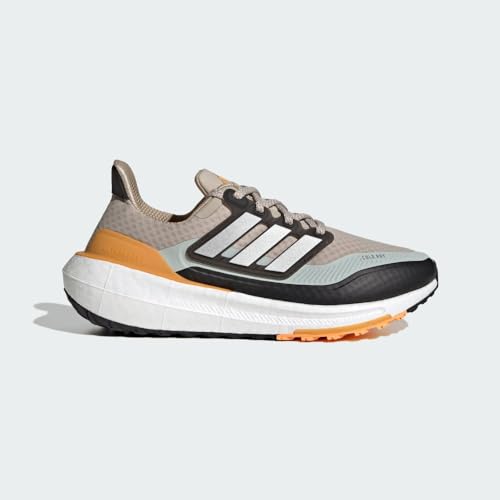Adidas Mens Ultraboost Light Cold.RDY Wonder Beige/Silver Metallic/Flash Orange 13
