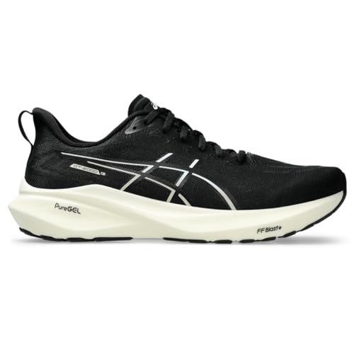 ASICS Men's GT-2000 13 Running Shoe, 10, Black/White