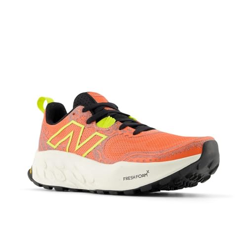 New Balance Women's Fresh Foam X Hierro V8 Trail Running Shoe, Gulf Red/Tea Tree/Angora, 10 M