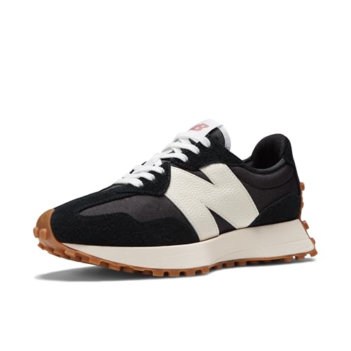 Women's New Balance 327 Shoes in Black/White product image