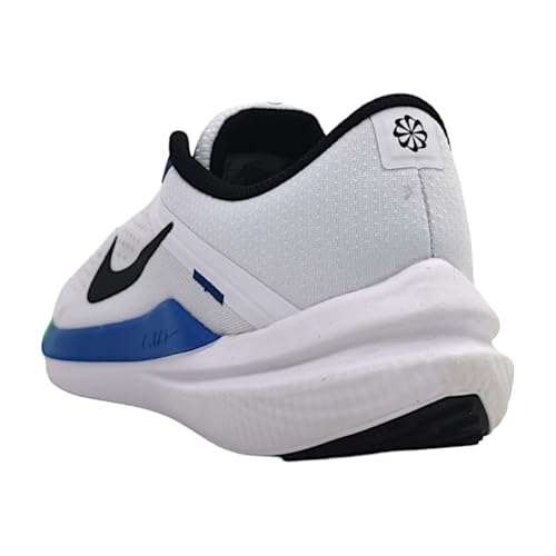 Nike Winflo 10 Men's Road Running Shoes (DV4022-103, White/Star Blue/Green Strike/Black) Size 9.5