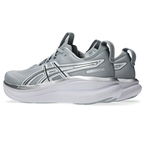 ASICS Men's Gel-Nimbus 28 Running Shoes, 7, Piedmont Grey/Pure Silver
