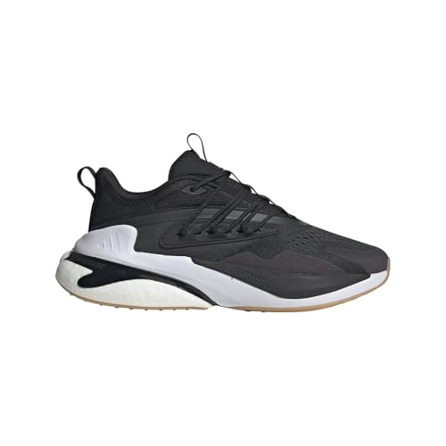 Adidas Men's Alphaboost V2, Black/Black/White, 9.5