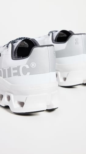 On Men's Cloudmonster Sneakers, All White, 12 Medium US