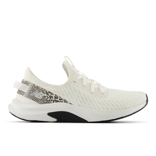 New Balance Women's DynaSoft Nergize Sport V2 Cross Trainer, Sea Salt/Black/Brown, 10 W