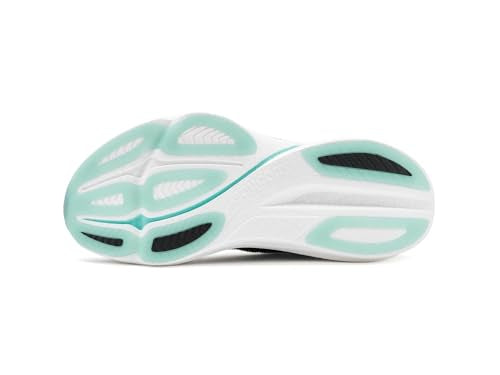 Saucony Women's Endorphin Azura Sneaker, Black/Aqua, 9