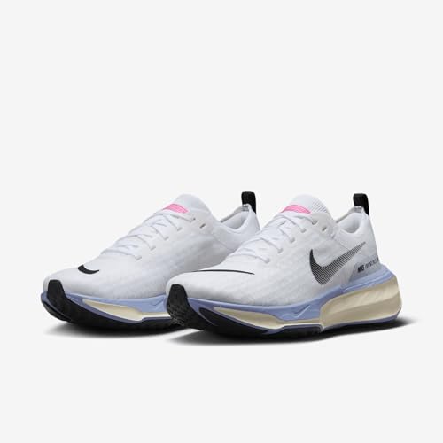 Nike Invincible 3 Men's Road Running Shoes (DR2615-100, White/Football Grey/Cobalt Bliss/Black) Size 12.5