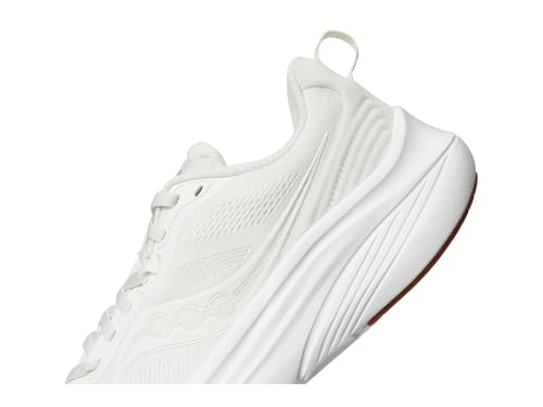 Saucony Women's Lancer Run Sneaker, Pearl/Gum, 8