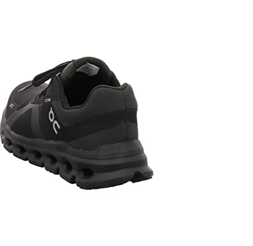 ON Running Women's Cloudrunner Waterproof Shoes, Black (us_Footwear_Size_System, Adult, Women, Numeric, Medium, Numeric_10)