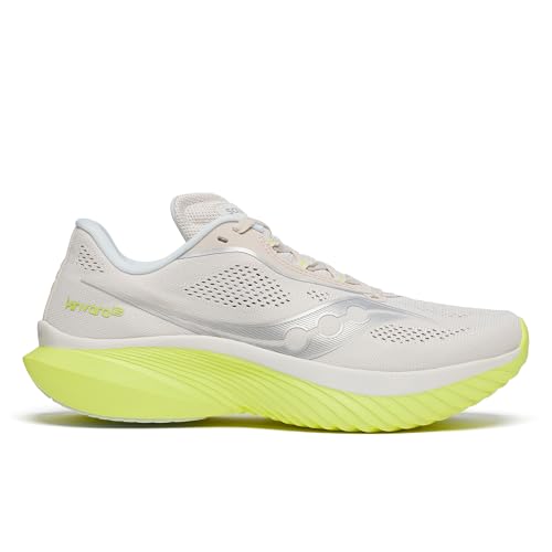 Saucony Women's Kinvara 15 Sneaker, Moon/Sunny, 9